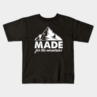 Mountains and adventure Kids T-Shirt